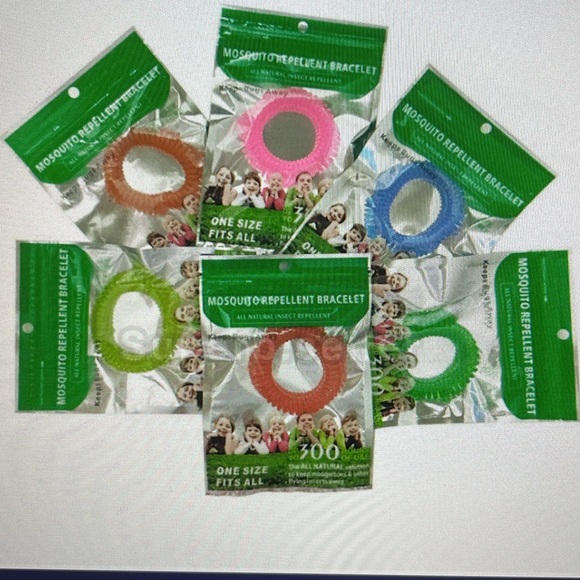 Mosquito Repellant Bracelet, 100% DEET Free, All Natural, One Size Fits All. - Picture 4 of 6